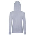thumbnail image 3 of Women's-Levelwear  Heather Gray Philadelphia Flyers Hockey Fights Cancer Relay Pullover Hoodie, 3 of 3