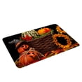 thumbnail image 2 of HomeDM Halloween Door Mat 23.6" x 15.7", Non-Slip Entryway Rug, Happy Halloween Welcome Mat for Home Kitchen Living Room Front Door, 2 of 5