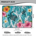 thumbnail image 7 of HUISEFOR Sea Turtle Car Trunk Mat 29" x 39" Cargo Mat Rear Trunk Liner Anti-Scratch Full Protection Cars Accessories Universal Fit for Most Cars, 7 of 7