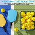 thumbnail image 4 of Pickleball Paddle Cover 11.8x8.6 Inch, Neoprene Pickleball Racket Sleeve with Carrying Strap,Black, 4 of 7