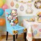 thumbnail image 1 of CaiYueKe Easter Bunny Chair Covers, Festive Dining Chair Decor for Holiday Party Spring Home Decorations, Washable Polyester Slipcovers for Kitchen Table Celebration Gathering, 1 of 7