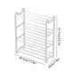 thumbnail image 3 of Organizador de Estantes para Armario, Zapatero de Plástico Blanco con Pasamanos, Zapatero de Diseño Moderno con Capacidad para Hasta 8 Pares de Zapatos, 3 of 6