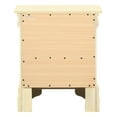 thumbnail image 4 of Louis Philippe 2-Drawer Beige Nightstand (24"H x 21"W x 16"D), 4 of 5