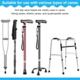 thumbnail image 5 of 5 PCS Cane Tips,3/4 Inch Replacement Cane Tips, Rubber Walking Stick Tips, Non Slip All Terrain Crutch Tips，Rubber Replacement Cane Tips for Canes, 5 of 5