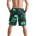 thumbnail image 2 of joogoo Men's Swim Trunks Skull Skeletons Beach Shorts with Pockets L, 2 of 6