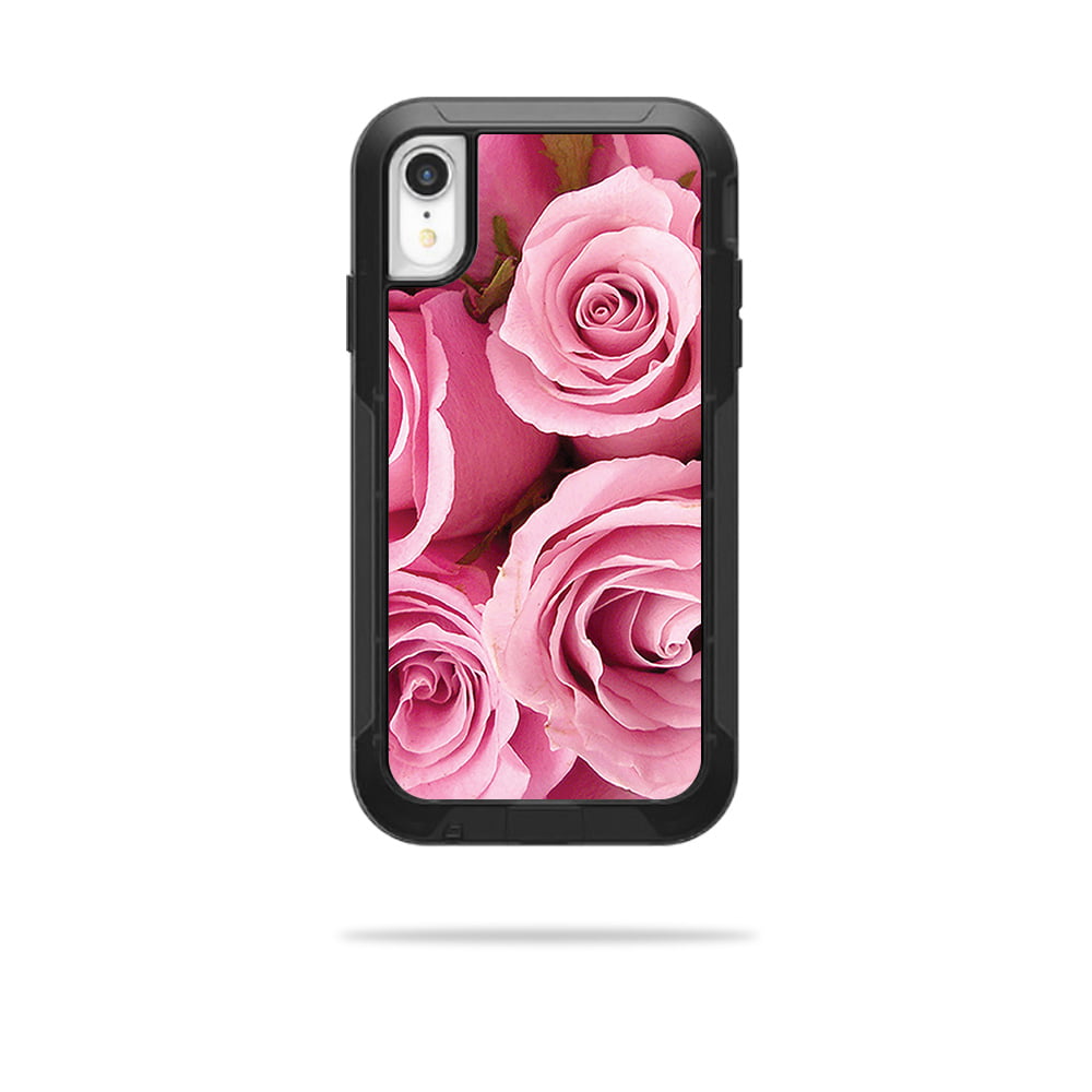 Skin for OtterBox Pursuit iPhone XR Case Pink Roses