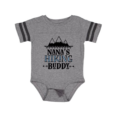 

Inktastic Nana Hiking Buddy Hiker Gift Baby Boy Bodysuit