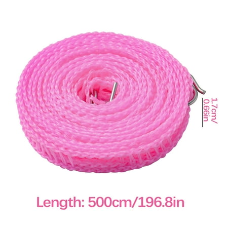 

Household Non Punching Clothes Hanging Rope with Thickened Clothes Drying Rope for Indoor and Outdoor Travel Windproof Gifts for Women Men