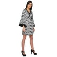 thumbnail image 3 of Moomaya Robe Imprimée pour Femmes Robe d'Été Courte en Coton, 3 of 6