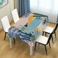 thumbnail image 4 of Yayeee Tablecloths 54" x 54" Rectangle Wrinkle Resistant Party Table Cover, Boho Style Sun, 4 of 8