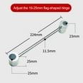 thumbnail image 5 of Sylvtty Door Hinge Adjustment Tool Universal Easy to Use Dual-Head Design Anti-Theft Door Hinge Gap Adjusting Wrench, 5 of 7