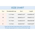 thumbnail image 3 of Bainana Girls Halloween T-Shirts Size 3-4 Years Cozy Face Print Short Sleeve Tees Toddler Festival Clothes White, 3 of 4