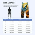 thumbnail image 4 of Hirioo Colorful Cloud Butterfly Sunflower for Men's PJ Pajama Pants Sleep Pants Men's Home Trousers with Pockets,S-3XL-X-Large, 4 of 6