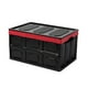 thumbnail image 3 of Contenedor de almacenamiento plegable con tapa, caja organizadora de almacenamiento, apilable, ahorro de espacio Cubierta PP 56L, 3 of 8