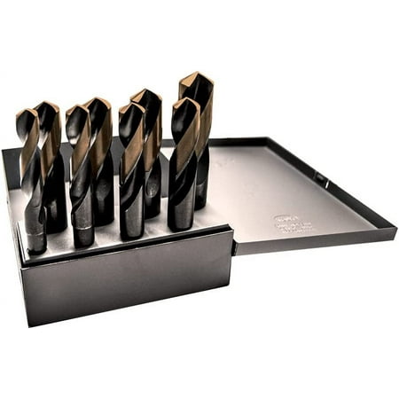 UPC 081838444082 product image for Century Drill & Tool 44408 Coblat Silver & Deming Drills  8pc Set | upcitemdb.com