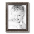 thumbnail image 2 of ArtToFrames 9" x 12" Antique Silver Picture Frame, 9x12 inch Silver Wood Poster Frame (WOM-4562), 2 of 7