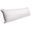 Mainstays Body Pillow with Quilted Cotton Cover, 20"x 54"
