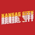 thumbnail image 2 of Kansas City Retro Repeat - Sports Team City Pride Tailgating T Shirt - Medium - Red, 2 of 8