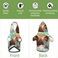 thumbnail image 6 of Honeii Cloud Guinea Pig Print Small Dog Hoodies Pet Hooded Sweatshirts Fall Winter Puppy Cat Sweaters Warm Clothes for Small Dogs Outfits Costume-XX-Large, 6 of 7