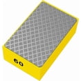 thumbnail image 1 of 1 Pcs Diamond Hand Pad Sanding Block Sharp Glass Grinding Polishing Pad Sanding Block Foam Backing Hand-Held Sanding Block for Sanding Polishing Marble Tile Ceramics (60#), 1 of 7