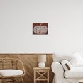 thumbnail image 2 of Thankful Leaf Patterned Pumpkin Holiday Graphic Art Gray Framed Art Print Wall Art, 2 of 8