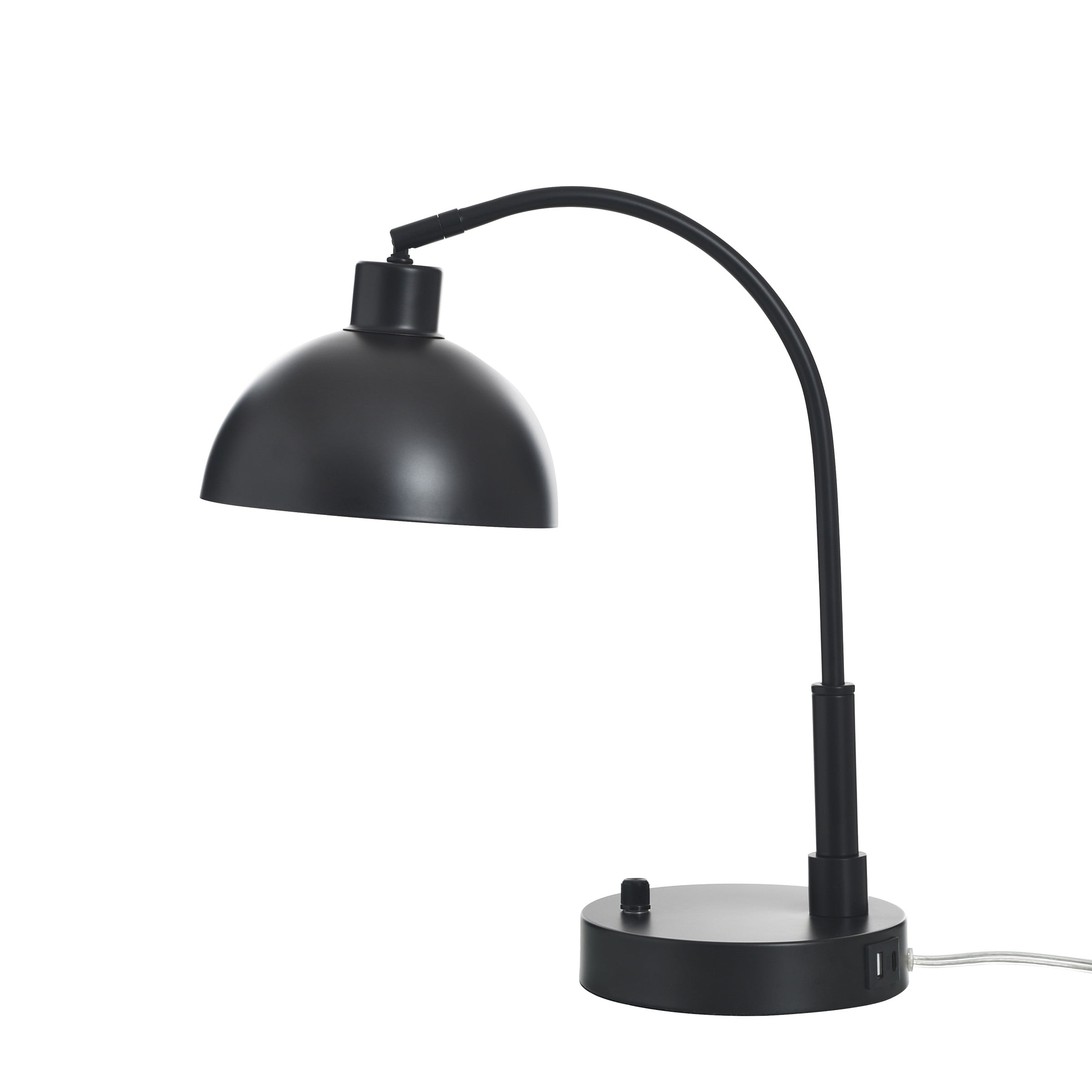 Better Homes & Gardens Black Finish Arch Dome Table Lamp