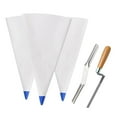 thumbnail image 4 of Lipstore Tile Grout Bag Construction Tool Tuck Pointer for Floor Tiles Stone Caulking White, 4 of 8