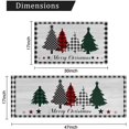 thumbnail image 3 of Christmas Kitchen Rugs - Kitchen Mat Set of 2, Christmas Rug Kitchen Christmas Decor, Christmas Holiday Kitchen Mats for Floor, Non Slip Kitchen Runner Rug, Merry Christmas Kitchen Floor Mat, 3 of 6
