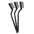thumbnail image 3 of Mini Cepillo de Alambre de 120 Piezas, Cepillo de Acero Inoxidable, Cepillo PequeñO para Limpiar Escoria de Soldadura y Herramientas de ÓXido, Negro, 6,7 Pulgadas, 3 of 5