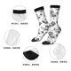 thumbnail image 5 of Balery Retro Rooster Calcetas Largas con Estampado para Hombre y Mujer – Suaves y Transpirables, Talla Única (US 5-11), 5 of 6