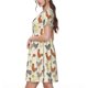 thumbnail image 2 of Balery Funny Chicken Vestidos sueltos de manga corta para mujer, vestidos de verano 2025, vestidos casuales de corte A con vuelo., 2 of 6