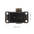 thumbnail image 2 of 2pcs Classical Drawer Locks Antique Cabinet Locks Wardrobe Furniture Locks, 2 of 8