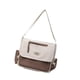 thumbnail image 4 of Bolso de hombro para mujer, moderno bolso de nailon para ir al trabajo, regalar en cumpleaños o ir de compras. Caqui, 4 of 9