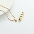 thumbnail image 4 of Pet Paw Print Bar Shape Cremation Jewelry Urn Necklace for Ashes for Women / Men Cremation Keepsakes for Ashes Urn Necklace to Keep Someone Near to You, 4 of 7