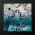 thumbnail image 2 of Loreth, Lanie 15x15 Black Modern Framed Museum Art Print Titled - Bella Natura I (Blue), 2 of 5