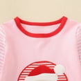 thumbnail image 5 of Kogui Toddler Christmas Pajamas Cute Little & Big Girls Pajamas - Comfy Long Sleeves 2PCS PJS Size 6 12 Months (Pink,6-12 Months), 5 of 7