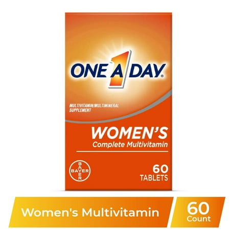 One A Day Women’s Multivitamin with Vitamin A, C, D and E, for Immune Health Support 60ct