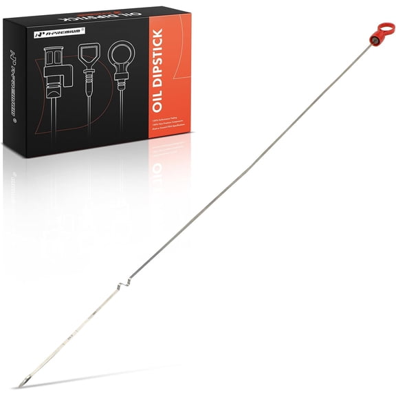 A-Premium Automatic Transmission Dipstick Compatible with Chevrolet C4500 C5500 Kodiak & GMC C4500 C5500 Topkick, 2004 2005 2006 2007 2008 2009, 6.6L, Transmission Oil Measuring Rod Dip Stick