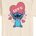 thumbnail image 3 of Lilo & Stitch - Luv U - Men's Short Sleeve Graphic T-Shirt, 3 of 5