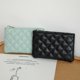 thumbnail image 2 of Cartera corta Lingge de piel sintética suave con borde cruzado, ultraliviana, para mujer, con tarjetero y monedero, 2 of 5