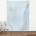 thumbnail image 3 of Ambesonne Dolphin Fabric by the Yard Upholstery, Wildlife Under the Sea, 10 Yards, Blue White, 3 of 4