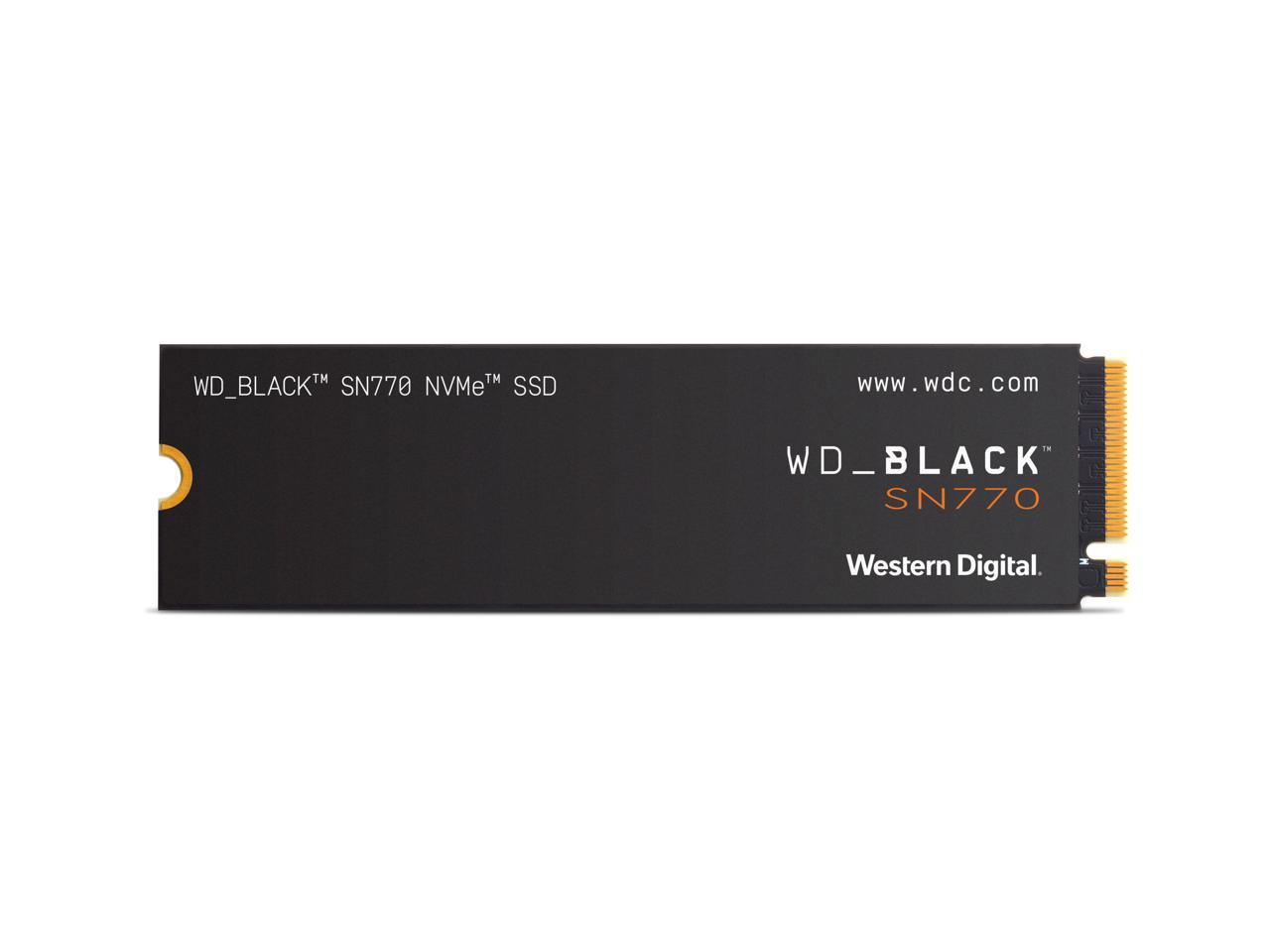 Western Digital WD_BLACK SN770 M.2 2280 500GB PCIe Gen4 16GT/s, up to 4 Lanes Internal Solid State Drive (SSD) WDS500G3X0E - image 3 of 20