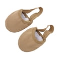 thumbnail image 4 of Half Sole Ballet Slipper, Breathable Dance Shoe  For Dance For Practice Skin Color L, 4 of 8