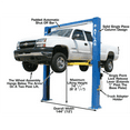 thumbnail image 5 of Atlas Automotive Equipment OHX10000X 2-Post Commercial Grade Overhead Vehicle Lift, 13’ Minimum Ceiling Height, 10,000lb, Clear Floor, Extra Tall/Wide, Symmetric Arms, Single Point Lock Release, 5 of 11