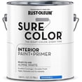thumbnail image 4 of Rust-Oleum 2-Pack of 1 gal 380219 Alpine White Sure Color Interior Paint + Primer, Eggshell, 4 of 5