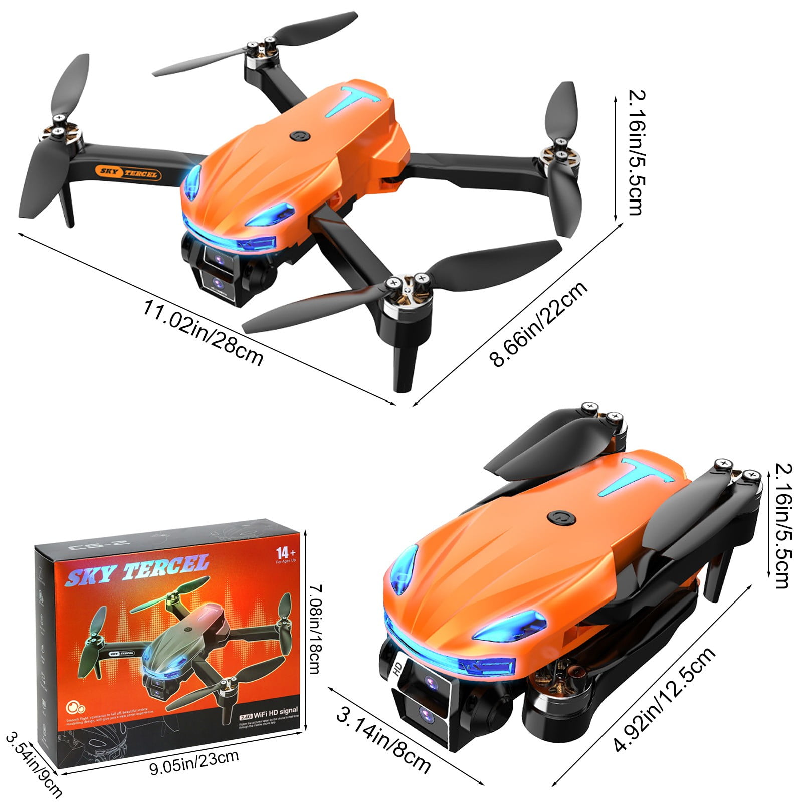 Ankereame Brushless 1080P FPV Drone 2.4G WIFI - Altitude Hold, Headless Mode, <250g No FAA Reg, Foldable w/ Spare Propellers, Gifts for Ki-ds Adults