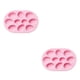 thumbnail image 2 of Monstrate Molde de silicona Pascua 10 cavidad huevo pastel molde DIY hornear Chocolate hielo bandeja Halloween hornear rosa 2piezas Monstrate CBP066275, 2 of 6