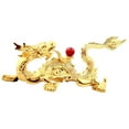 thumbnail image 4 of kowaku Dragon Figurine, Chinese Dragon Statue, Collectible Fengshui Statue, New Year Dragon Sculpture for Cabinet, Office, New Year Gifts Gold, 4 of 9