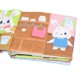 thumbnail image 3 of Soft Baby Book Infant Cloth Fabric Interactive Story Book Educational Development Toys, 3 of 4