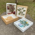 thumbnail image 2 of Wooden Dried Flower Photo Frame Dried Flower Display Stand Decorative Floating Photo Frame DIY Display Box, Suitable for Dried Flowers, Specimens, Handicrafts, Baby Souvenirs and Photos, 2 of 6